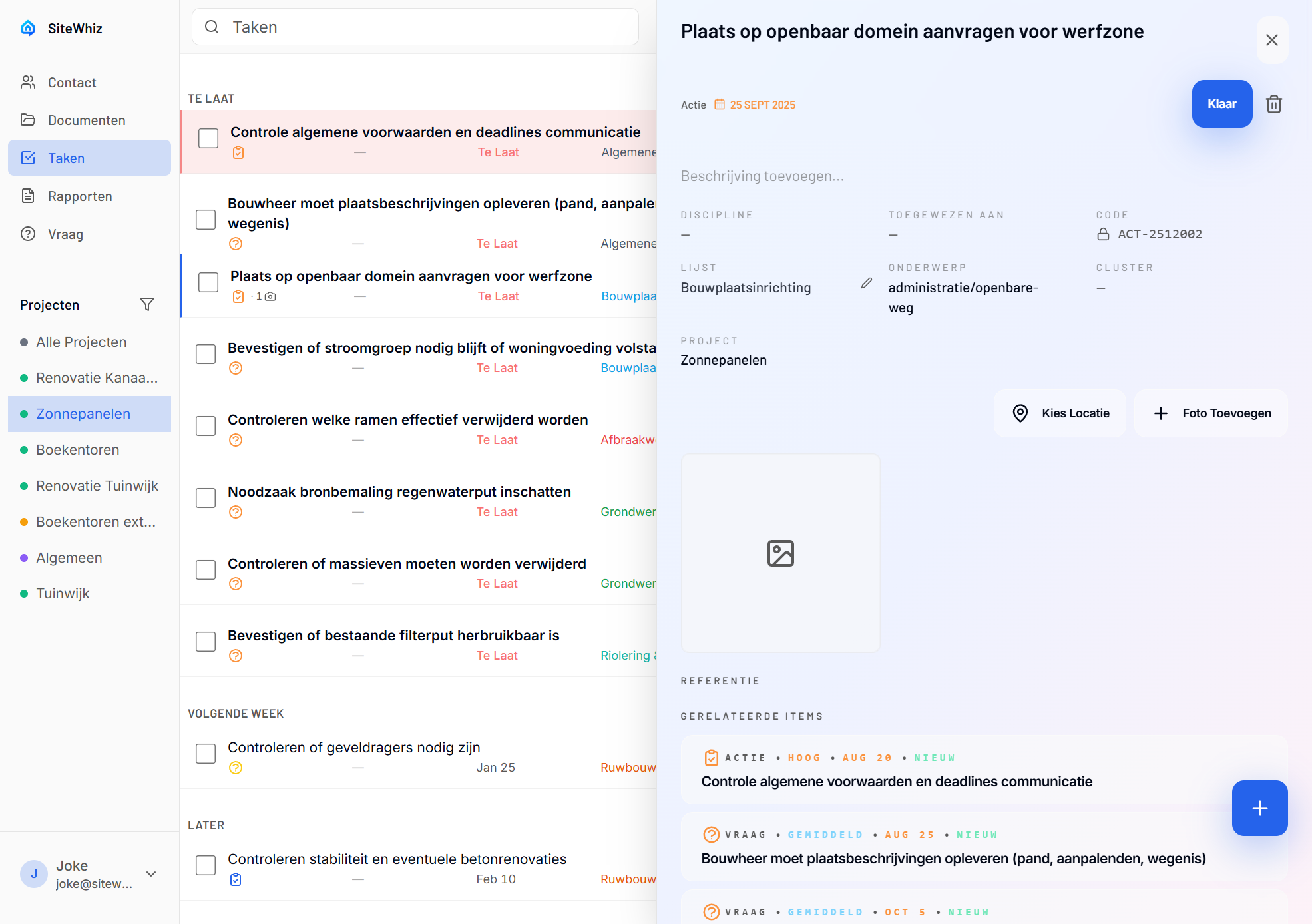 Item with attached photo